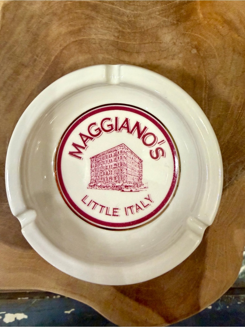 Vintage “Maggiano’s Little Italy” Ashtray